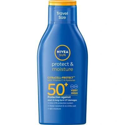 Bild av NIVEA Sun Protect &amp; Moisture Lotion SPF50+ 100 ml