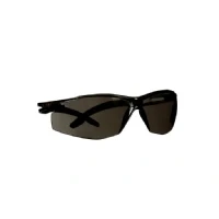 Bild av 3M SF502SGAF BLK EU, Skyddsglasögon, Monteringsarbete, Bygg/renovering, Sliparbete, Kemiarbete, Alla, Svart, Polykarbonat