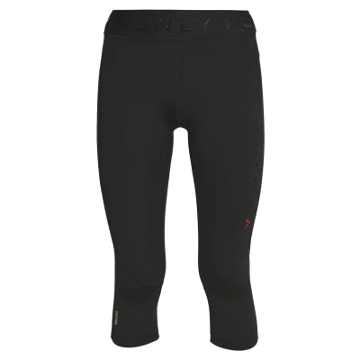 Bild av ONLY Play Onpperformance Training Träningsshorts 3/4längd, Storlek: XS, Black/red