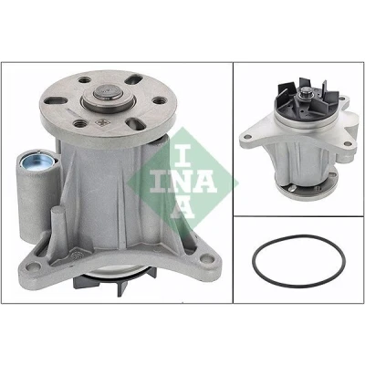 Bild av INA 538 0816 10 Pompe à eau pour système dentrainement courroie trapézoïdale nervures LAND ROVER: Range Rover Sport, 4, Discovery 4