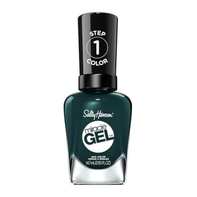 Bild av Sally Hansen Miracle Gel nagellack, 676 Jealous pojkvän, mörkgrön, 15 g