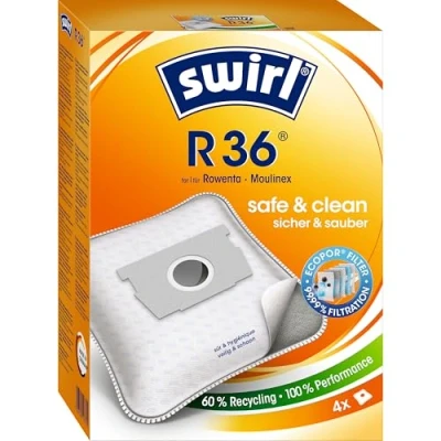 Bild av Swirl R36 Dammsugarpåsar, Grön