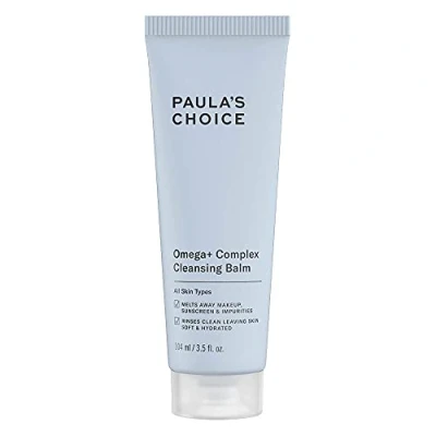 Bild av Paula&#039;s Choice OMEGA+ COMPLEX Rengöringsbalsam Ansikte Ansiktsrengöring Tar Bort Smink och Orenheter Näring Återfukta med Omega 3, 6, 9 Alla Hudtyper 103 ml