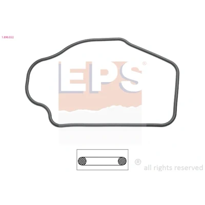 Bild av EPS 1.890.552 Joint d&#039;étanchéité, thermostat Made in Italy OE Equivalent OPEL: Zafira A, Astra G Cabriolet, F Berline, DAEWOO: Nubira Break