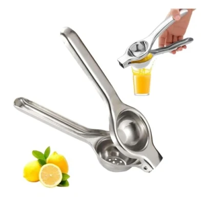 Bild av ZHYUAN citronpress rostfritt stål, manuell handpress, citronpress, juice juicepress, i för kök, bar, restaurang och diskmaskinssäker