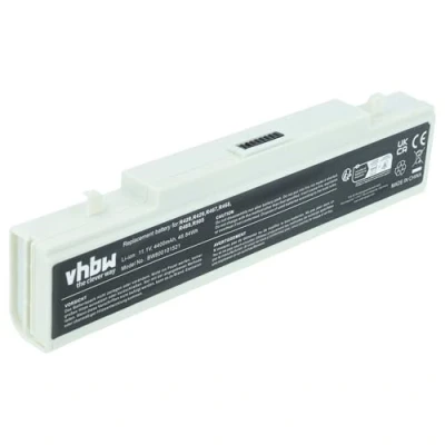 Bild av vhbw batteri lämpligt för Samsung S3520, 300V4A, NP300V4A, 300E5A, NP300E5A, 300E5C, NP300E5C laptop notebook (Li Ion, 4400mAh, 11,1 V, 48,84 Wh, vit)