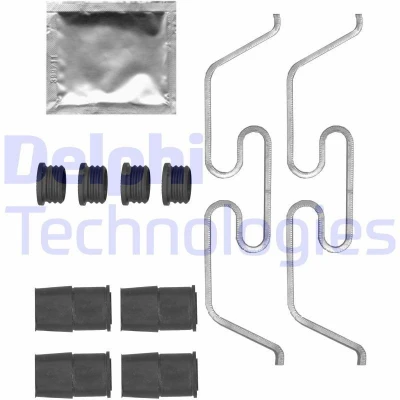 Bild av DELPHI LX0719 Kit d&#039;accessoires, plaquette de frein à disque CITROËN: Jumpy III Van, MPV, Spacetourer, VOLVO: XC90 II, XC40