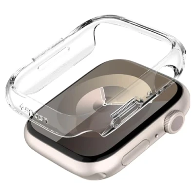 Bild av Spigen Tunn passform, kompatibelt med Apple Watch, 8 serien, 7, 41 mm, transparent