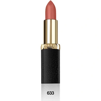 Bild av L&#039;Oréal Paris Color Riche Matte i nr 633 Moka Chic, läppstift för en intensiv matt finish, med närande jojobaolja
