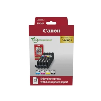 Bild av Canon CLI 526 / 4540B019 C/M/Y/BK Value