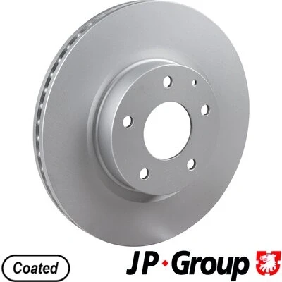 Bild av JP GROUP 3863102300 Disque de frein Essieu avant 295 25 5 ventilé l&#039;intérieur revêtu MAZDA: 3 3/5 portes, CX 3, Berline