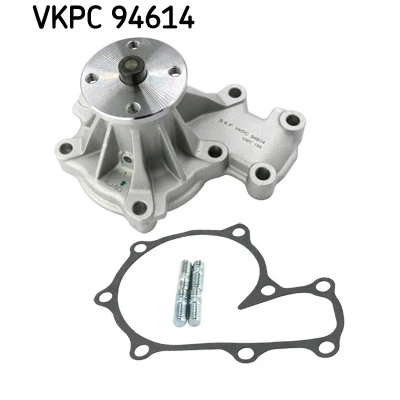 Bild av SKF VKPC 94614 Pompe à eau avec joints goujon fileté Métal pour système dentrainement courroie trapézoïdale nervures FORD: Ranger Mk2