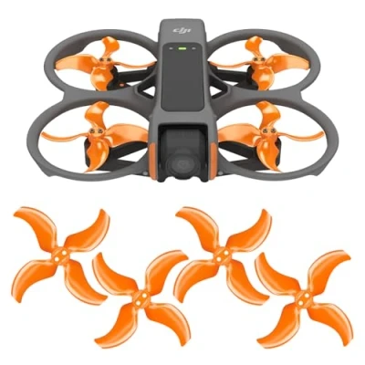 Bild av Master Airscrew Stealth Propellrar för DJI Avata 2 Orange, 4 stycken