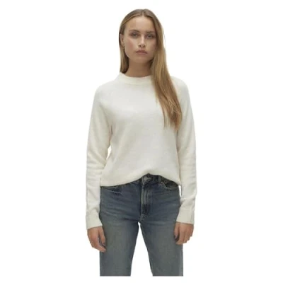 Bild av Vero Moda Vmfiluca Oneck NOOS Stickad tröja, Storlek: XS, Birch