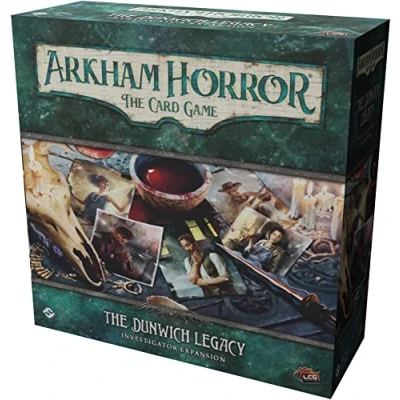 Bild av Fantasy Flight Games Arkham skräck kortspelet: Dunwich Legacy Investigator Expansion Kortspel Åldrar 14+ 1 2 spelare 60 120 minuters speltid