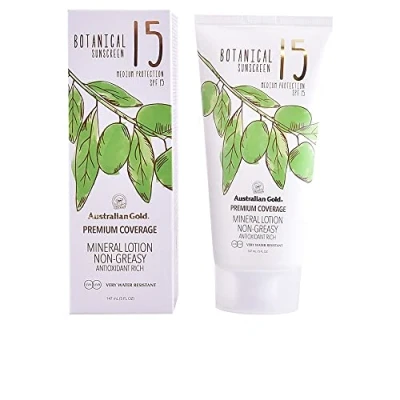 Bild av Australian Gold Botanical Sunscreen Mineral Lotion SPF 15