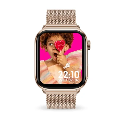 Bild av Ice Watch Milanese Amoled Smartwatch, Storlek: One Size, Rose goldcoloured