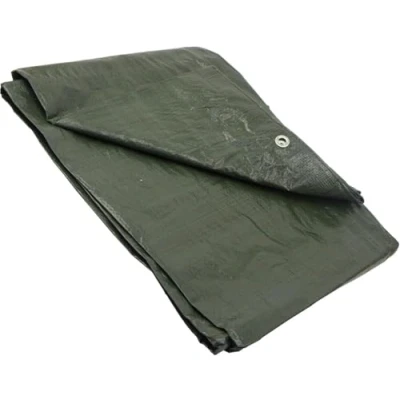 Bild av GARDENIX Universell presenning tygpresenning, skyddspresenning, grön 90 g/m² (10 m x 12 m)