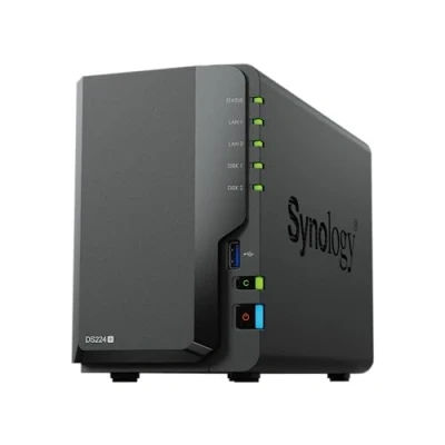 Bild av Synology DS224+ 2 fack NAS skrivbord: Effektiv lagringslösning