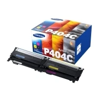 Bild av SAMSUNG CLT P404C CMYK SU365A Tonerkassett, Flerfärgad, 4 stycken