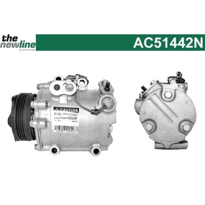 Bild av The NewLine AC51442N Compresseur De Climatisation MSC60CAS SUZUKI: SWIFT 3, SX4 I 5 portes