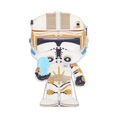 Bild av Loungefly POP! Stor emaljnål Star Wars Commander Clone Cody emaljstift söt samlarbrosch för ryggsäckar och väskor presentidé officiella varor