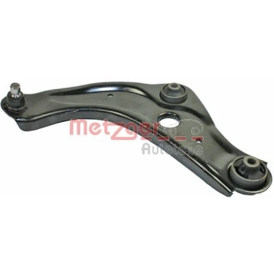 Bild av METZGER 58100901 Bras de suspension avec rotule suspension, support en caoutchouc Essieu avant gauche barre oscillant transversal