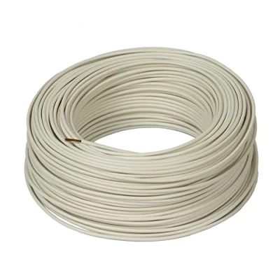 Bild av 10 meter ALPTEG H07V K kabel 1,5 mm² vit