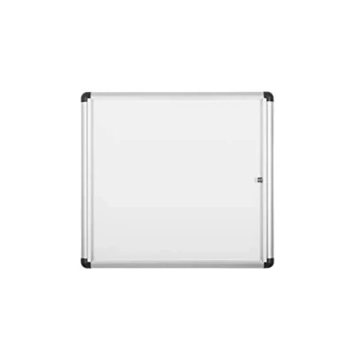 Bild av Bi Office Vitrin för inomhusbruk med extra låsbar magnetisk whiteboard, storlek: 748 x 686 mm 6 A4