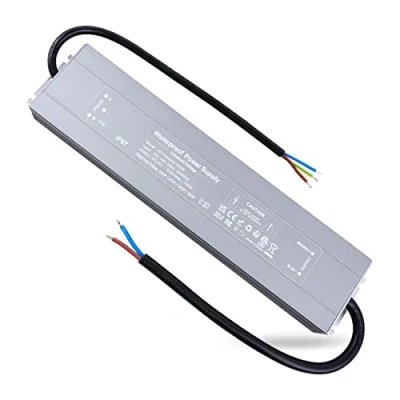 Bild av REYLAX 24V 150W 6.25A LED Drivrutin, IP67 Utomhus Vattentät Förare, AC till DC Omkopplings Transformator, Strömförsörjning Med Konstant Spänning, Drivrutin för Lågspänning applikationer