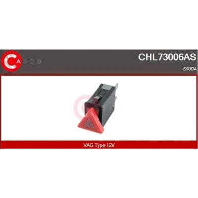 Bild av CASCO CHL73006AS Brytare, varningsblinkljus 7 polig 12V SKODA: Octavia I Hatchback, 1 Combi