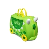 Bild av Trunki 5055192200665, Långkalsonger, Hårt skal, Grön, 4 hjul, 18 l, 310 mm