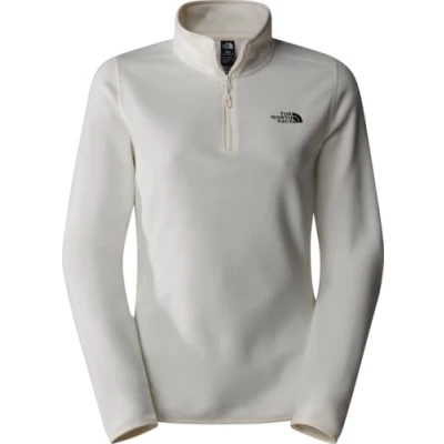 Bild av The North Face 100 Glacier 1/4 Zip Tröja för kvinnor, White Dune/Npf, L