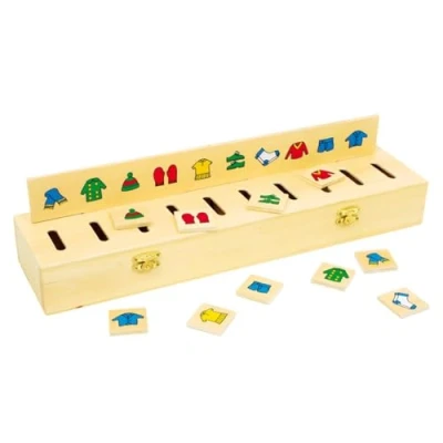 Bild av Small Foot Images Sorting box 55 pcs.