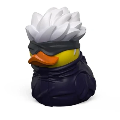 Bild av TUBBZ Första utgåvan: Jujutsu Kaisen Saturo Gojo Cosplaying Gummi Anka Vinylfigur
