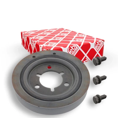 Bild av FEBI BILSTEIN 36886 Poulie Damper 6PK 148 5 avec vis/boulons PEUGEOT: 206 3/5 portes, Partner I Van, Combispace, CITROËN: C3 portes