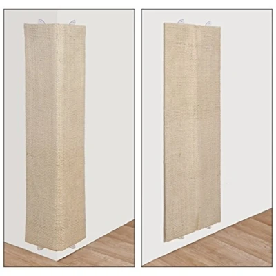 Bild av HI kattskrapbräda katter skrapbräda av natursisal 80 x 28 cm beige 49060