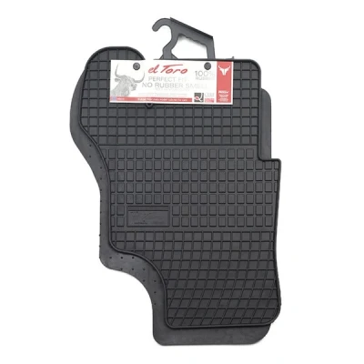 Bild av FROGUM D00861 Ensemble de tapis sol Caoutchouc avant 2 noir Sur mesure VOLKSWAGEN: TRANSPORTER 3 Bus