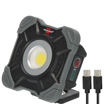 Bild av Brennenstuhl batteri LED arbetslampa SH 1000 MAC (1000lm, IP54, uppladdningsbar arbetsbelysning med magnet och karbinring, robust hölje)