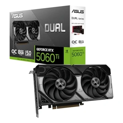Bild av ASUS GeForce RTX 5060 Ti DUAL OC 8GB GDDR7 RAM Grafikkort