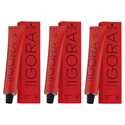 Bild av Schwarzkopf Igora Royal 7 00 set med 3 x 60 ml