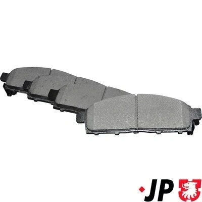 Bild av JP GROUP 3963600210 Jeu de plaquettes frein Essieu avant avec indicateur d&#039;usure MITSUBISHI: L200 / Triton V Pick up, IV up