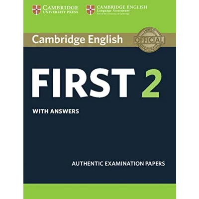 Bild av Cambridge English First 2 Student&#039;s Book with answers: Authentic Examination Papers: Vol.