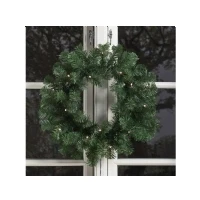Bild av NORDIC WINTER Artificial wreath Ø45 cm w/lights