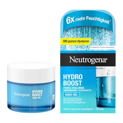 Bild av Neutrogena Hydro Boost Aqua gel Fuktgivande ansiktsvård, med hyaluronsyra och aminosyror för normal &amp; blandhy