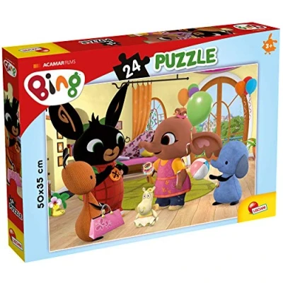 Bild av Lisciani Bing And Friends, Let&#039;s Party Puzzle för barn, 24 stycken 77960