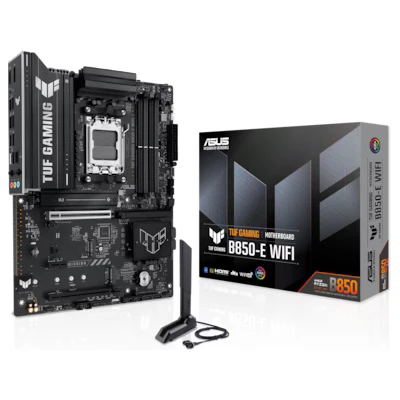 Bild av ASUS TUF GAMING B850 E WIFI Moderkort AMD AM5 socket DDR5 RAM ATX