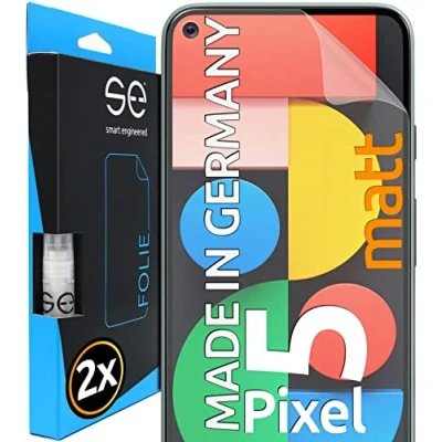 Bild av 2 x 3D Skärmskydd för Google Pixel 5 [smart engineered] Skyddsfilm, anti reflektion, matt , skyddsfall vänliga, fodralvänligt