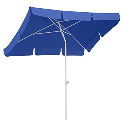 Bild av Schneider Parasoll Ibiza, guldgul, 180 x 120 cm rektangulär, 68204, stålram, spänning, polyester, 2,6 kg