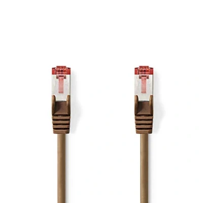 Bild av Nedis network cable 10 m brown Brun meter